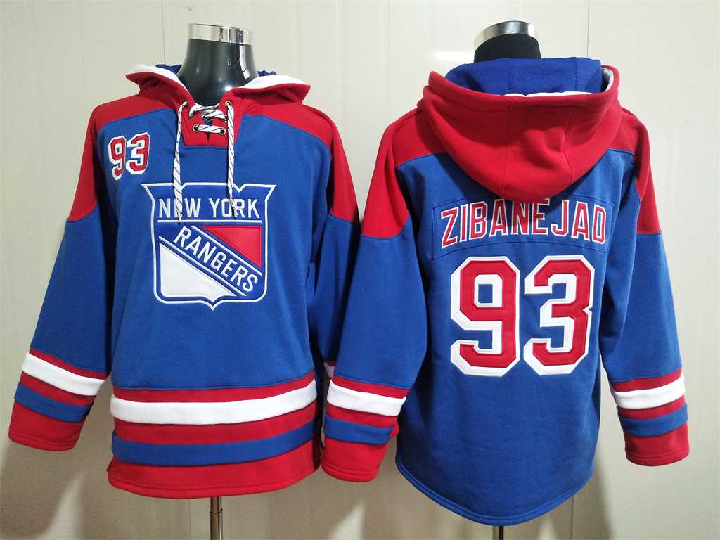Rangers 93 Mika Zibanejad Blue All Stitched Pullover Hoodie,We sell and wholesale Rangers 93 Mika Zibanejad Blue All Stitched Pullover Hoodie on line form chian!